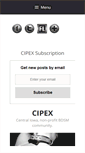 Mobile Screenshot of cipex.org